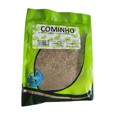 Imagem de Cominho em Grãos, Nome Científico Cuminum Cyminum, 50g, Validade até 08/2028