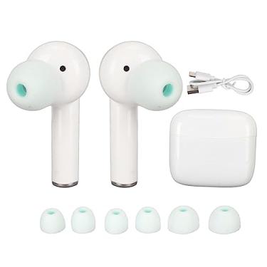 Imagem de Tradutor sem fio, fones de ouvido estéreo para tradutor 5.3 com visor de energia para negócios para aprendizagem (branco)