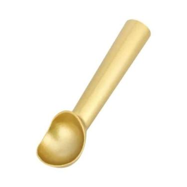 Imagem de Colher de Sorvete de Aço Inoxidável - Resistente, Antiaderente e Laváv