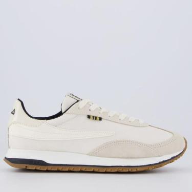 Imagem de Tênis Fila 70 Trainer Feminino Bege e Preto, 36