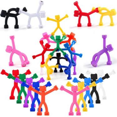 Imagem de Brinquedos de viagem magnéticos YOTNUS Cute Robot 24 unidades para cri