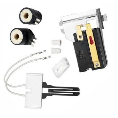 Imagem de NERYERA Kit de reparo de secador a gás - Inclui ignição de secadora 279311, sensor de chama 2338906 e bobina de gás 279834, adequado para secador Whirlpool Ken More - Substitua WP338906 AP3094251