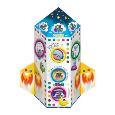 Imagem de UTIGUTI Kit Aventura no Espaço, Massinha de Modelar Soft com Moldes Espaciais