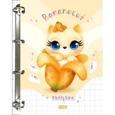 Imagem de Jandaia - Caderno Argolado Cartonado College Fluffy 80 folhas