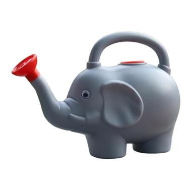 Imagem de IEUDNS Regador de animais, regador, bico longo, pega confortável, ferramenta de jardinagem para bonsai, plantas internas e externas, Cinza 1600ml