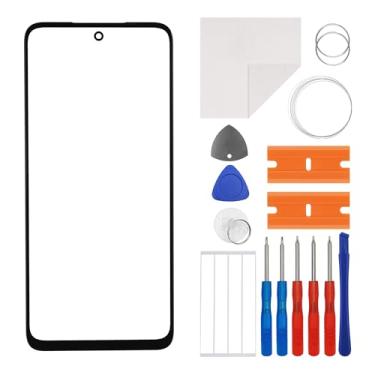 Imagem de E-yiiviil Vidro frontal (sem tela LCD) Compatível com Moto G15 4G XT2521-3 17.1 cm polegadas com ferramentas