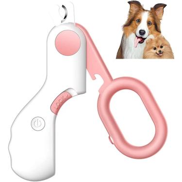 Imagem de Cortador de Unha Cachorro Gatos Pequenos Animais Com LED