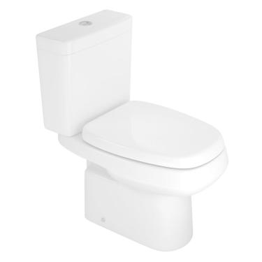 Imagem de Kit Vaso Sanitário com Caixa Acoplada e Assento Monte Carlo Branco - KP.808.17 - DECA