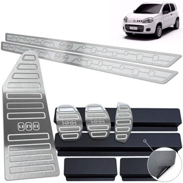 Imagem de Descanso Pedaleira Manual Soleira Uno 2013 A 2020 2 Portas