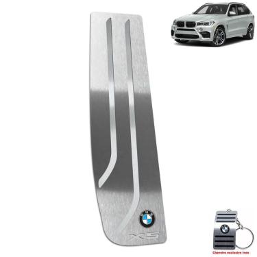 Imagem de Descanso De Pé Em Aço Inox Bmw X5 2015 a 2021 Prata