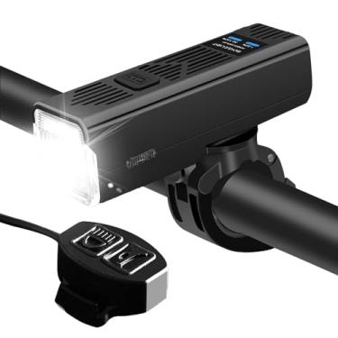 Imagem de Luz para bicicleta,Luzes de bicicleta dianteiras e traseiras para passeios noturnos | Luz de à prova d'água IPX4, farol de e lanterna traseira para mountain bike