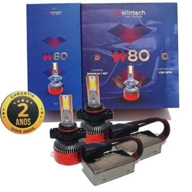 Imagem de Lâmpada Ultra Led W80 30000 Mil Lumens 12v Original Wintech, H4
