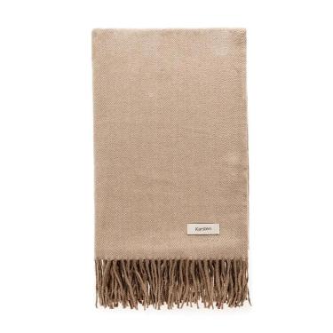 Imagem de Manta Decorativa Milane 120 X 175 - Karsten Taupe