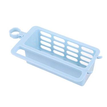 Imagem de P9IDEDFH 1 peça Rack de armazenamento de esponja de pia de cozinha organizador de escova de drenagem de pratos acessórios de banheiro suporte de toalha de plástico (cor: A) (B)