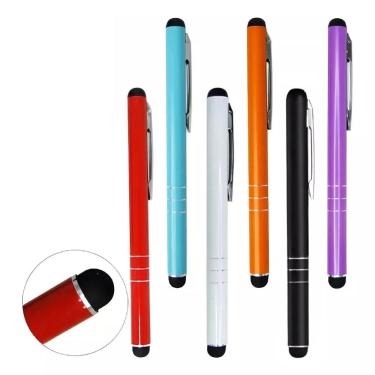 Imagem de Kit 10 Canetas Touch Screen Universal Para Celular E Tablet