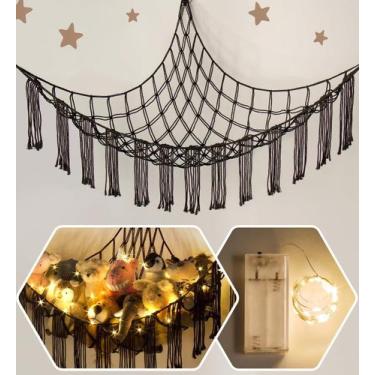 Imagem de Red de almacenamiento para peluches RelaxScene tamaño extra grande con