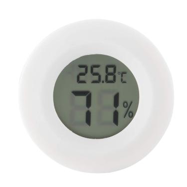Imagem de GLOGLOW Termômetro de Répteis LCD: Mini Higrômetro Digital, Contador de Umidade de Temperatura Rápida para Reservatórios de Répteis, Desgaste e Verruga (Branco)