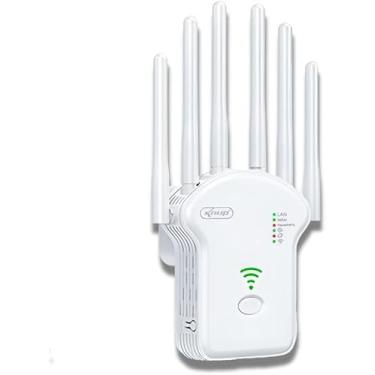 Imagem de Repetidor Wi-Fi WR60T Dual Band 1200Mbps, Extensor de Sinal com 6 Antenas, Modos Repetidor/AP/Roteador, Cobertura 360°, Bivolt, Alta Performance
