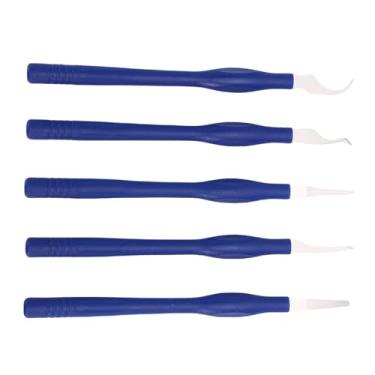 Imagem de Cryfokt Ferramenta de Desmontagem de Chip de Placa-mãe 5 Em 1, Kit Profissional de Reparo de Remoção de Chip IC Com Remoção de de CPU, Conjunto de Ferramentas de Alavanca Eletrônica de Aço Inoxidável