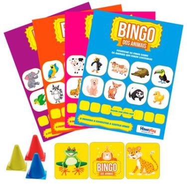 Imagem de JOGO BINGO DOS ANIMAIS HOMEPLAY 5023