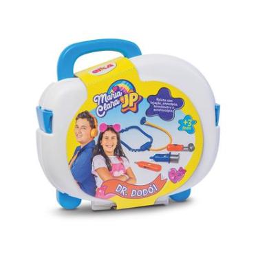 Imagem de Maletinha Dr. Dodói Maria Clara e JP Elka Rosa Kit Médico Infantil com Acessórios 1271