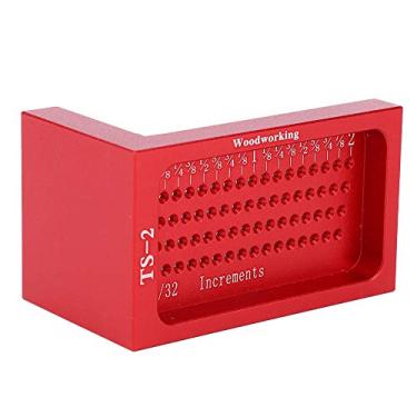 Imagem de Régua de calibração cruzada para marcenaria TS-2, ferramenta de medição linear de marcação tipo T do sistema britânico