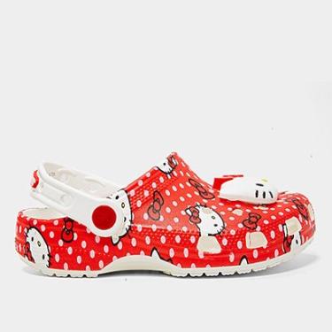 Imagem de Crocs Infantil Hello Kitty Classic Clog K Menina-Feminino