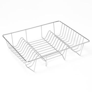 Imagem de Escorredor de Louça Aramado em Ferro, Organizador de Pratos e Talheres para Cozinha, Design Moderno