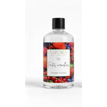 Imagem de Vapores da Terra Refil para Aromatizador de Ambiente, Fragrância Frutas Vermelhas, Líquido, (250ml)