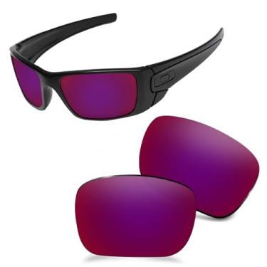 Imagem de AOZAN Lentes de reposição ANSI Z87.1 para óculos de sol Oakley Fuel Cell OO9096 - Violet Night