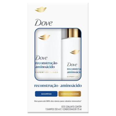 Imagem de Kit Dove Reconstrução + Aminoácido Shampoo 350ml + Condicionador 175ml