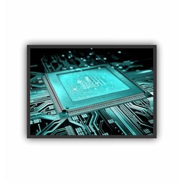 Imagem de Quadro Decorativo Informática 597 (45x33)