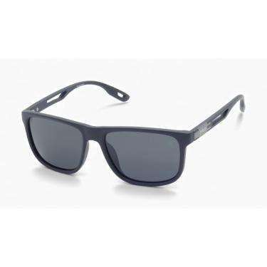 Imagem de Óculos de Sol Casual Polarizado Masculino Polo London Club, Lente UV400 Kit contém Case Couro ECO (Preto Fosco)