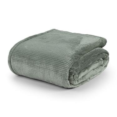 Imagem de Cobertor Ultrasoft Dublin Queen 01 Peça 100% Poliéster - Verde Louro