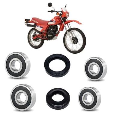Imagem de Rolamentos Rodas Honda XL125 Kit - AD Parts