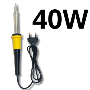 Imagem de Ferro De Solda Soldador Soldar 110v 40w e 60w Profissional Circuito Fe
