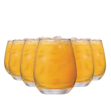 Imagem de Jogo de Copo de Vidro Emerald, Copo de Suco e Água 6pcs, 350ml Ruvolo