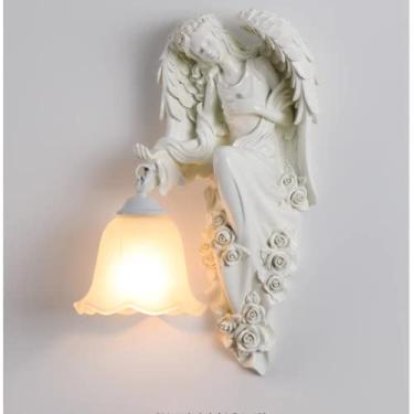 Imagem de Luminária de parede moderna e criativa para sala de estar, quarto, escritório, casa de campo, hotel, quarto infantil, corredor, café, restaurante ocidental, com iluminação LED (Estilo 30 à d