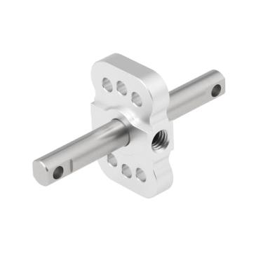 Imagem de OTOTEC Trava de caminhão curto modelo 1/10, eixo reto compatível com Tra-xxas Slash 2WD compatível com Rustler