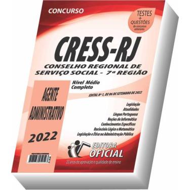 Imagem de Apostila Cress-Rj - Agente Administrativo - Curso oficial