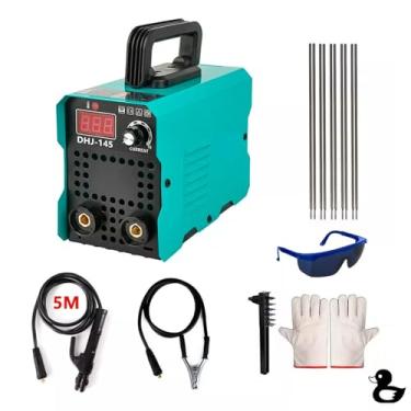 Imagem de GM Bear Máquina De Solda Inversora,120A Maquina De Solda Inversora Elétrica Eletrodo Mma,Máquina de Solda Portátil,Soldagem Rápida e Digital, Para Aço Carbono e Inox