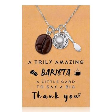 Imagem de Tofwaol Presente de aniversário e Natal para mulheres e homens, presente de agradecimento para advogado dentista, colar de prata com cartão de agradecimento, Zinco, Sem Pedra Preciosa