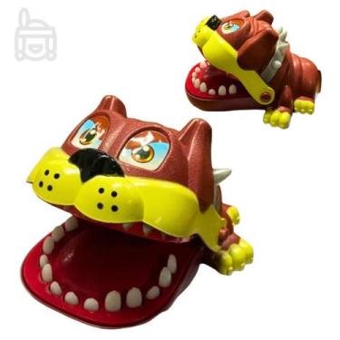 Imagem de Cachorro de Brinquedo interativo Morde o Dedo ao Puxar o Dente Errado 