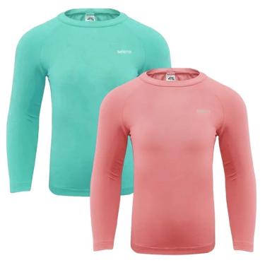 Imagem de Kit 2 Camisas Térmicas Selene Proteção UV50+ Infantil