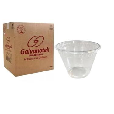 Imagem de 400 Copo Cristal Sorvete Mix 250ml Galvanotek G-677 (1cx)