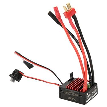 Imagem de Controlador de velocidade elétrico SIWOTED 60A motor escovado 540 ESC RC peças sobressalentes acessórios