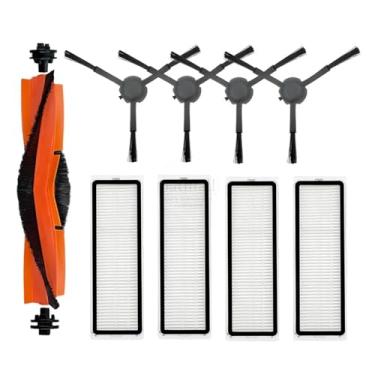 Imagem de Compatible With Xiaomi Mi Robot Vacuum Mop 2 Ultra STYTJ05ZHM Accessories Spare Parts Vacuum Cleaner Replacement Brush Hepa Filter Rags(Chocolate)