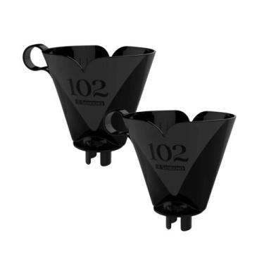 Imagem de Kit 2 Suporte Para Filtro Coador Café Garrafas Sanremo 102