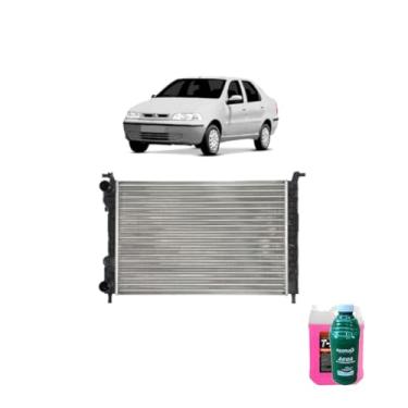 Imagem de Kit Radiador Palio/Siena/Stradista 1.6 1.8 96 Com Aditivo Rosa e Água Desmineralizada