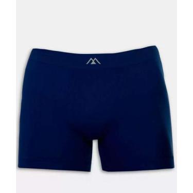 Imagem de Cueca Boxer Masculina Básica MR-42452, Azul, M